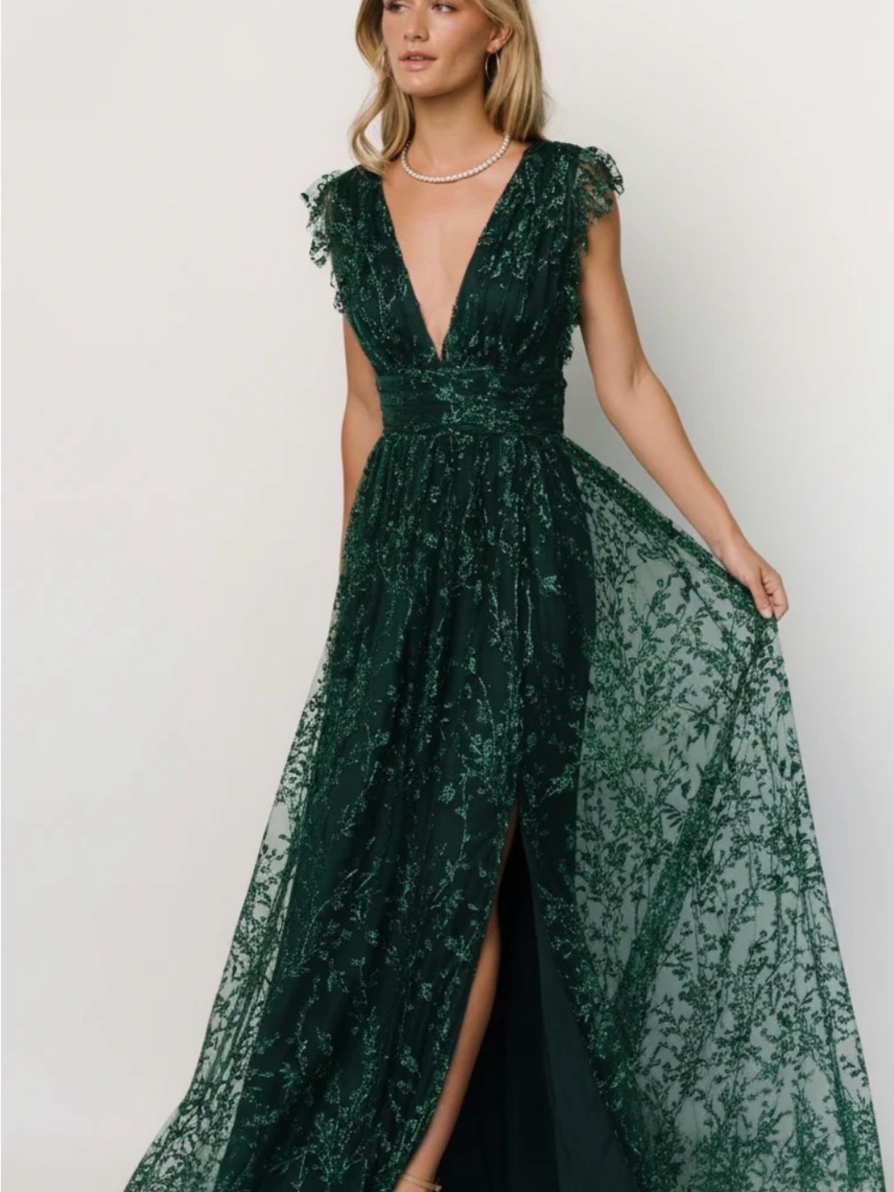 Arlene Shimmer Gown - Picture 2 of 4